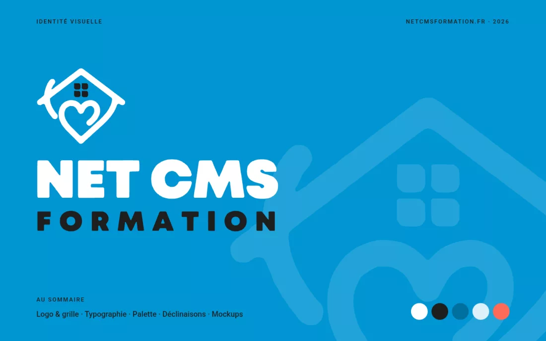 Net CMS Formation, visuel du projet
