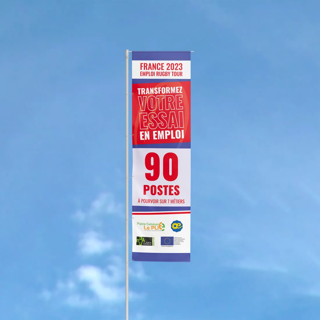 Projet Plaine Commune : FRANCE 2023 - EMPLOI RUGBY TOUR